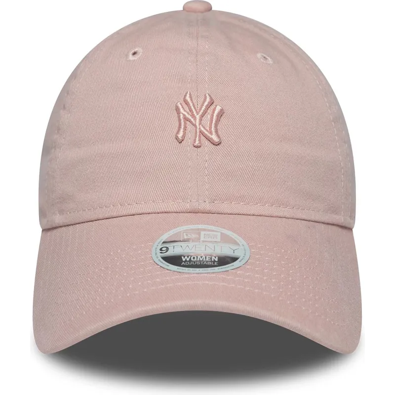 mutsid-kumer-roosa-reguleeritav-9twenty-mini-washed-new-york-yankees-mlb-new-era