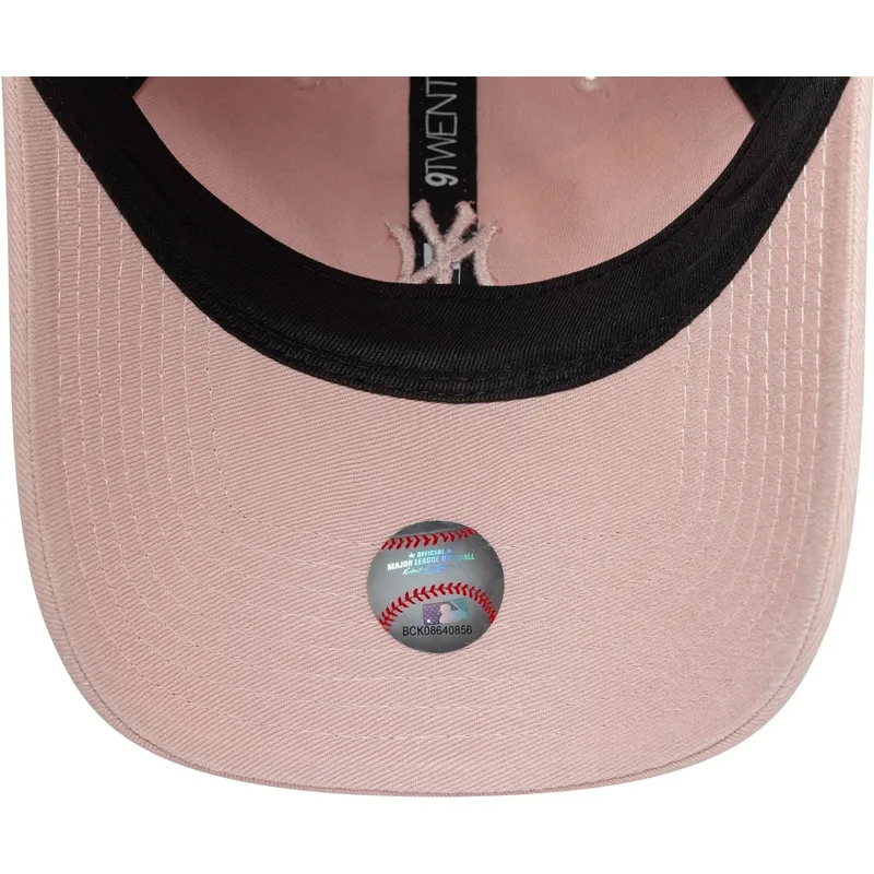mutsid-kumer-roosa-reguleeritav-9twenty-mini-washed-new-york-yankees-mlb-new-era