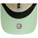 new-era-curved-brim-women-9twenty-world-series-cooperstown-los-angeles-dodgers-mlb-beige-and-green-adjustable-cap