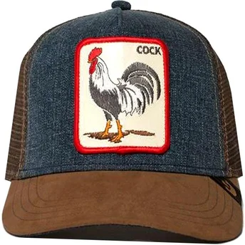 goorin-bros-rooster-big-strut-brown-and-denim-trucker-hat