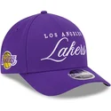 mutsid-kumer-violetne-snapback-9forty-m-crown-draft-2025-los-angeles-lakers-nba-new-era