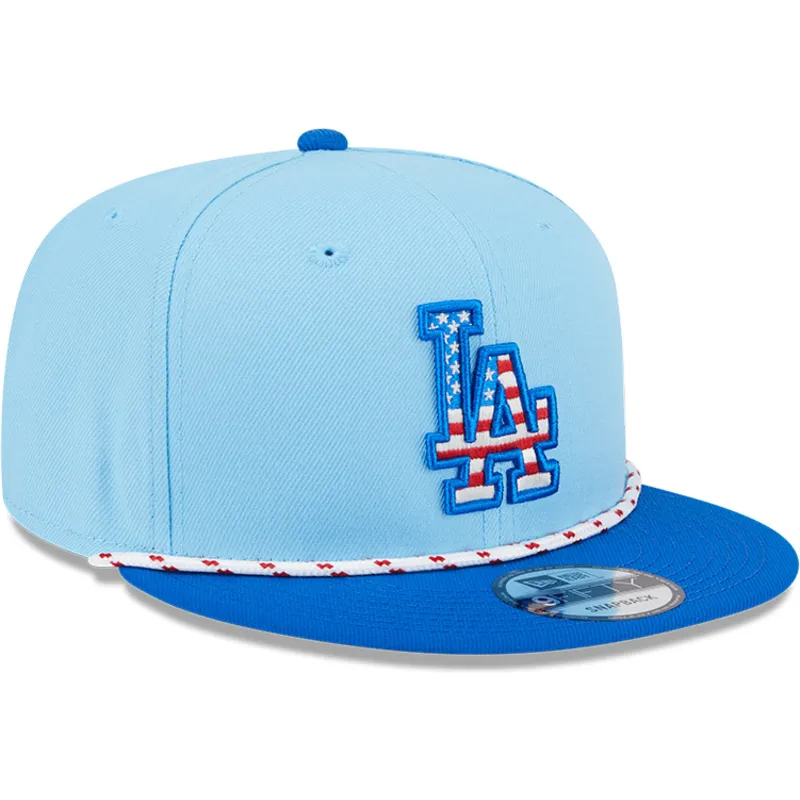 mutsid-lame-sinine-snapback-9fifty-4th-july-los-angeles-dodgers-mlb-new-era
