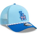mutsid-kumer-sinine-snapback-9forty-m-crown-a-frame-4th-july-los-angeles-dodgers-mlb-new-era