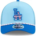 mutsid-kumer-sinine-snapback-9forty-m-crown-a-frame-4th-july-los-angeles-dodgers-mlb-new-era