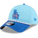 mutsid-kumer-sinine-reguleeritav-9twenty-4th-july-los-angeles-dodgers-mlb-new-era