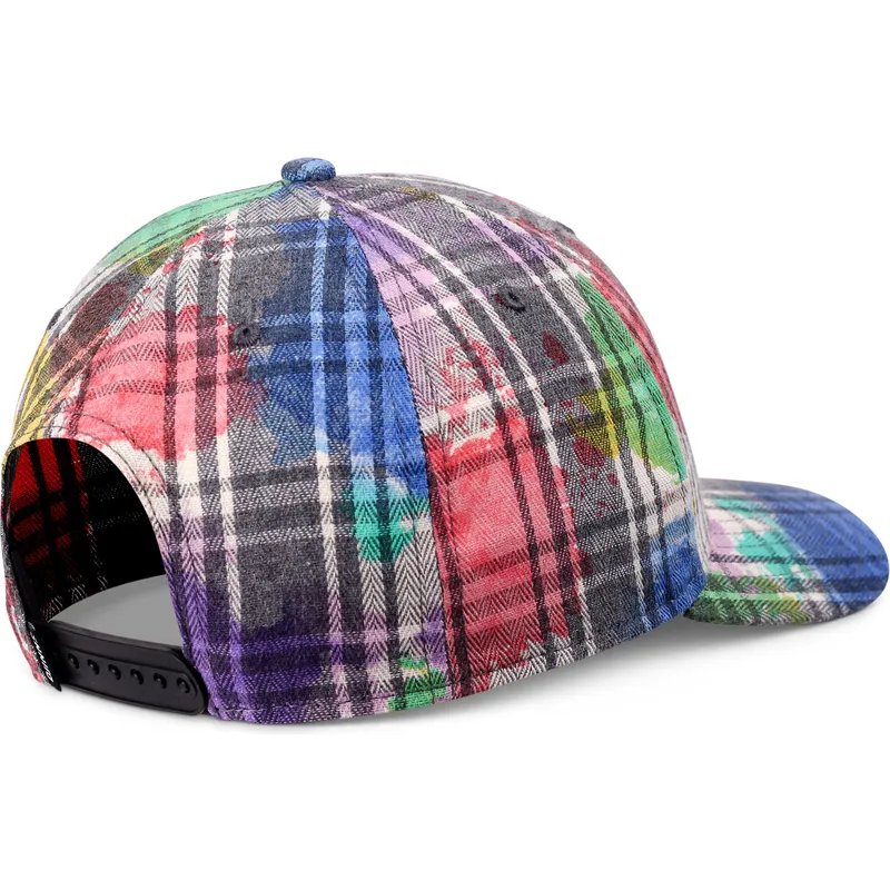 mutsid-kumer-mitmevarviline-snapback-6p-truefit-dirty-check-djinns mutsid-kumer-mitmevarviline-snapback-6p-truefit-dirty-check-djinns