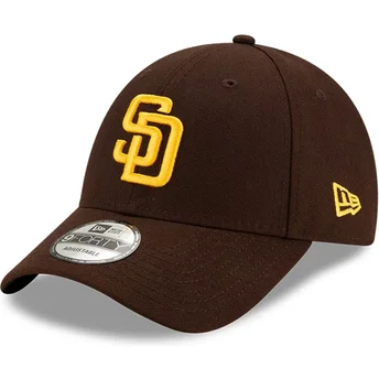 Mütsid kumer pruun reguleeritav 9FORTY The League San Diego Padres MLB New Era