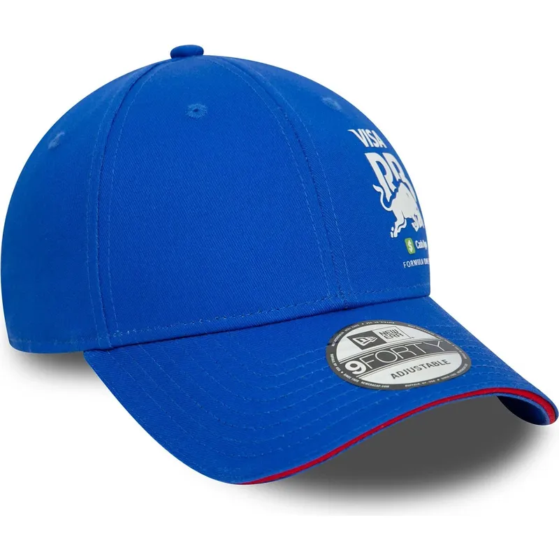 cap-kumer-blue-adjustable-strap-9forty-flawless-racing-bulls-f1-team-formula-1-new-era