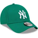 cap-kumer-green-adjustable-strap-9forty-league-essential-new-york-yankees-mlb-new-era