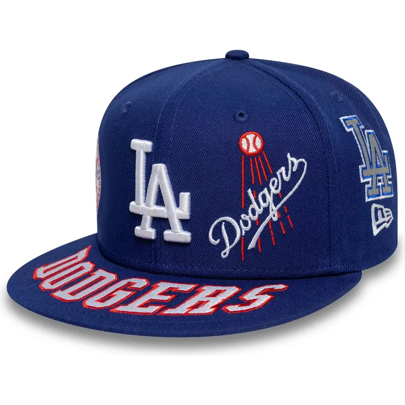 mutsid-lame-sinine-liibuv-59fifty-all-over-los-angeles-dodgers-mlb-new-era