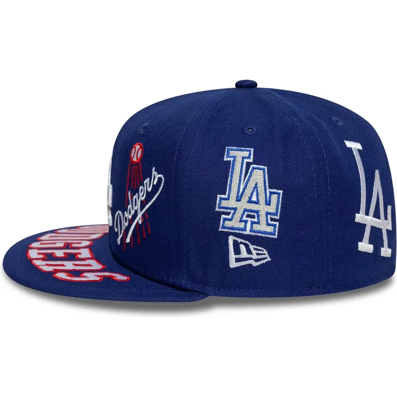mutsid-lame-sinine-liibuv-59fifty-all-over-los-angeles-dodgers-mlb-new-era