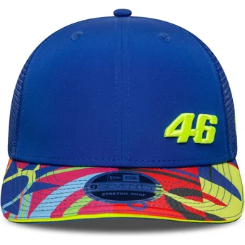 Mütsid kumer sinine snapback 9SEVENTY Stretch Snap Lifestyle Valentino Rossi VR46 MotoGP New Era