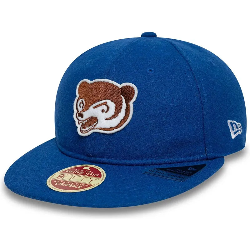 mutsid-lame-sinine-reguleeritav-rihm-9fifty-retro-crown-heritage-chicago-cubs-mlb-new-era