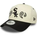 mutsid-kumer-beez-snapback-a-frame-paisley-chicago-white-sox-mlb-new-era
