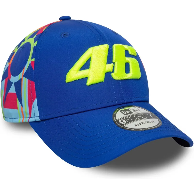 mutsid-kumer-sinine-snapback-9forty-fanwear-valentino-rossi-vr46-motogp-new-era
