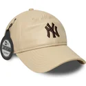mutsid-kumer-beez-reguleeritav-9twenty-leather-new-york-yankees-mlb-new-era