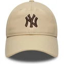 mutsid-kumer-beez-reguleeritav-9twenty-leather-new-york-yankees-mlb-new-era