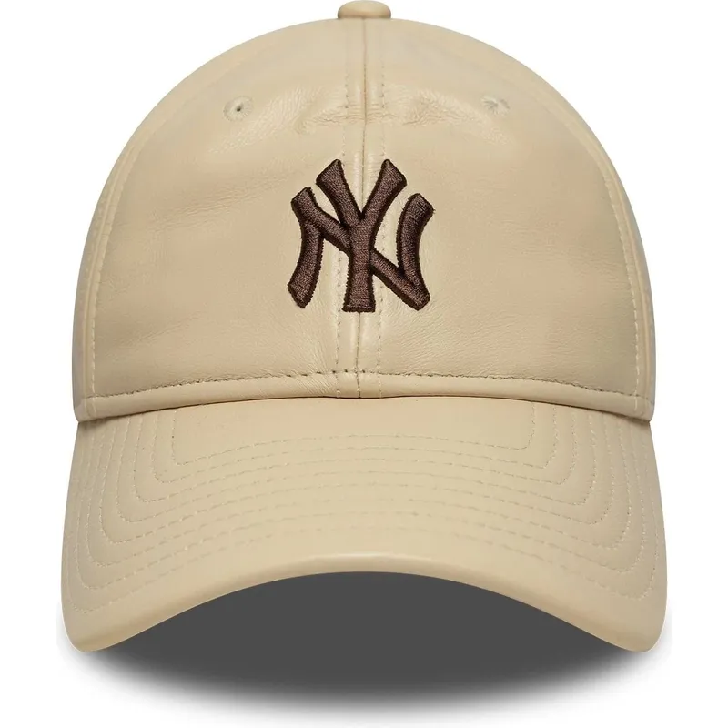 mutsid-kumer-beez-reguleeritav-9twenty-leather-new-york-yankees-mlb-new-era