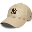 mutsid-kumer-beez-reguleeritav-9twenty-leather-new-york-yankees-mlb-new-era