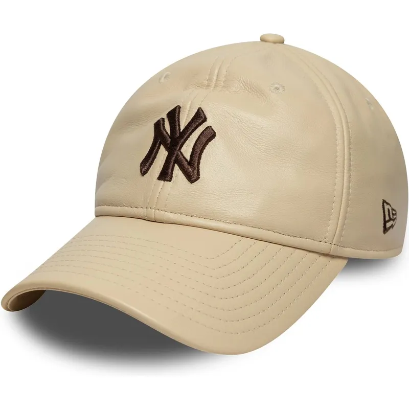 mutsid-kumer-beez-reguleeritav-9twenty-leather-new-york-yankees-mlb-new-era