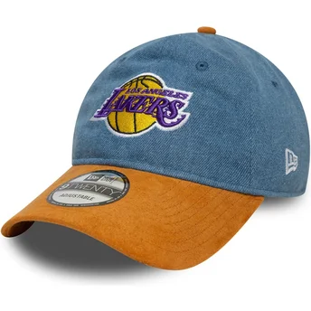 Mütsid kumer mitmevärviline reguleeritav 9TWENTY Denim Midi Los Angeles Lakers NBA New Era