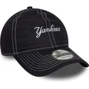 mutsid-kumer-meresinine-reguleeritav-9twenty-contrast-stitch-new-york-yankees-mlb-new-era