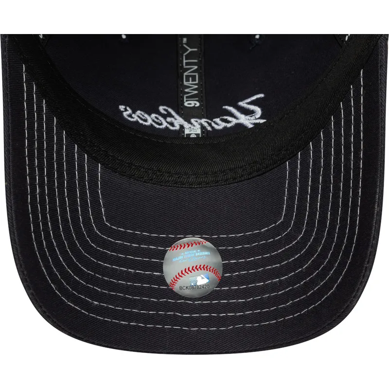 mutsid-kumer-meresinine-reguleeritav-9twenty-contrast-stitch-new-york-yankees-mlb-new-era