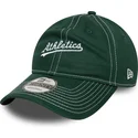 cap-kumer-green-adjustable-strap-9twenty-contrast-stitch-oakland-athletics-mlb-new-era