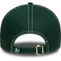 new-era-curved-brim-9twenty-contrast-stitch-oakland-athletics-mlb-green-adjustable-cap