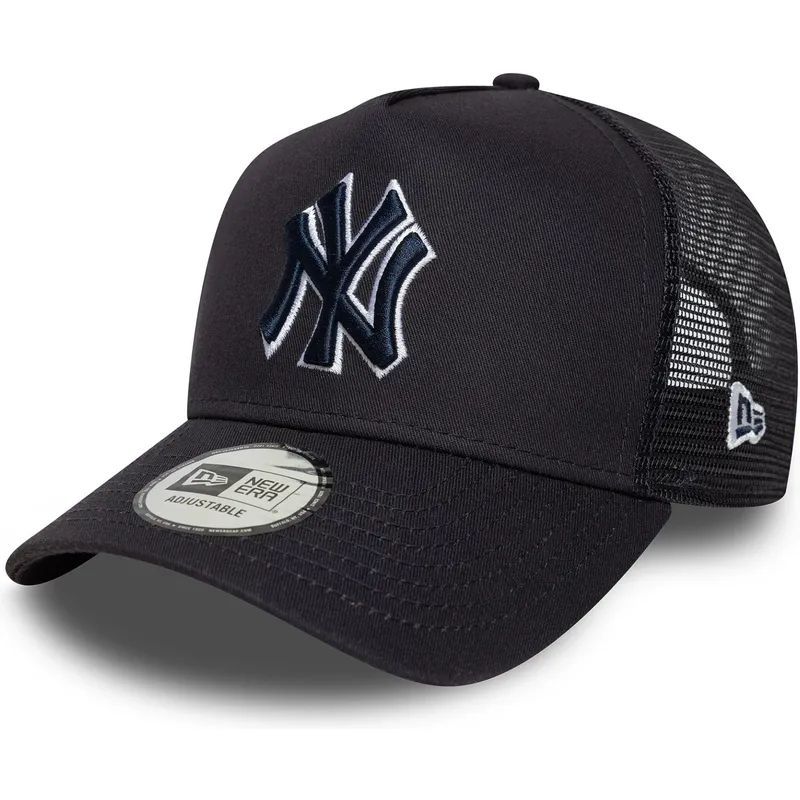 mutsid-kumer-meresinine-snapback-a-frame-outline-new-york-yankees-mlb-new-era