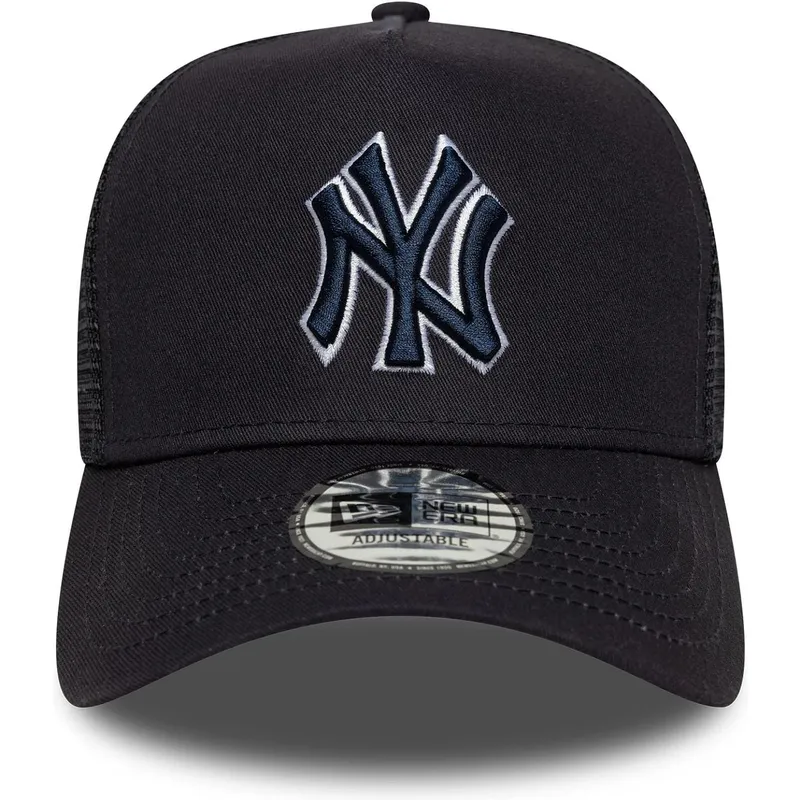 mutsid-kumer-meresinine-snapback-a-frame-outline-new-york-yankees-mlb-new-era
