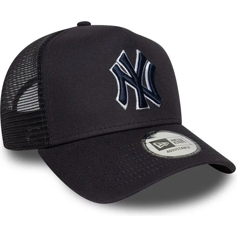 mutsid-kumer-meresinine-snapback-a-frame-outline-new-york-yankees-mlb-new-era