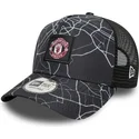 cap-kumer-black-snapback-a-frame-all-over-print-manchester-united-football-club-premier-league-new-era