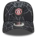 cap-kumer-black-snapback-a-frame-all-over-print-manchester-united-football-club-premier-league-new-era