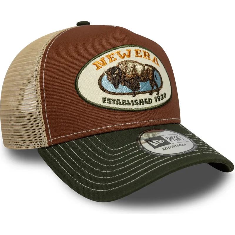cap-kumer-multicolor-snapback-marron-a-frame-animal-patch-bufalo-new-era