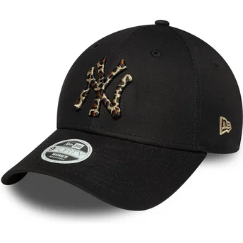 Mütsid kumer must reguleeritav 9FORTY Leopard Infill New York Yankees MLB New Era