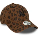 mutsid-kumer-leopard-reguleeritav-9forty-leopard-cord-new-york-yankees-mlb-new-era