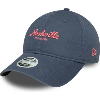 Mütsid kumer sinine reguleeritav 9TWENTY City Nashville New Era