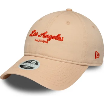 Cap kumer pink adjustable strap 9TWENTY City Los Angeles New Era