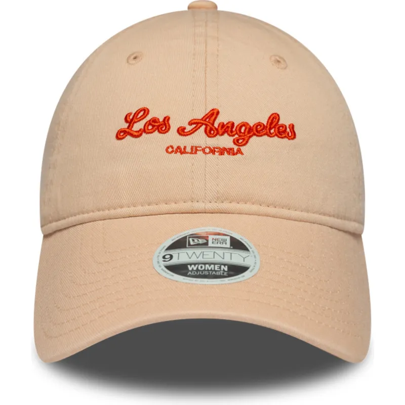 cap-kumer-pink-adjustable-strap-9twenty-city-los-angeles-new-era