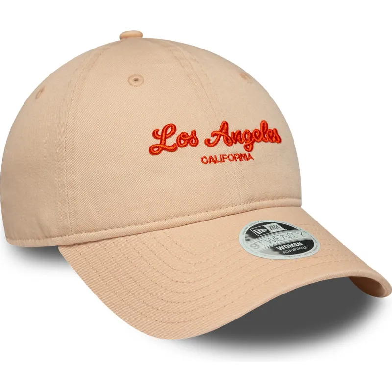 cap-kumer-pink-adjustable-strap-9twenty-city-los-angeles-new-era