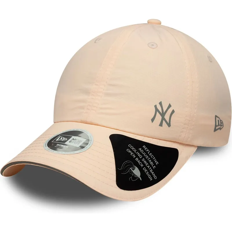 cap-kumer-pink-adjustable-strap-open-back-flawless-new-york-yankees-mlb-new-era
