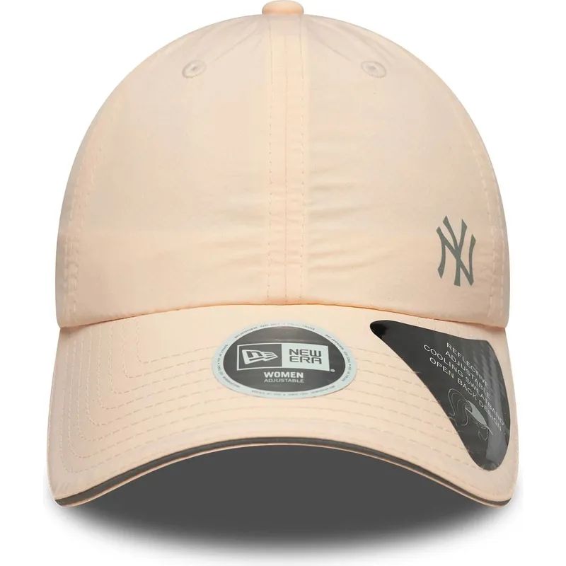cap-kumer-pink-adjustable-strap-open-back-flawless-new-york-yankees-mlb-new-era