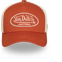 cap-kumer-orange-adjustable-strap-von-dutch