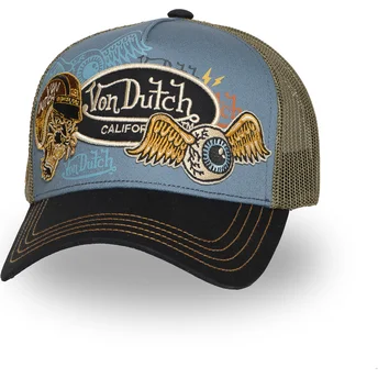 Mütsid kumer mitmevärviline snapback PATCHES10 Von Dutch