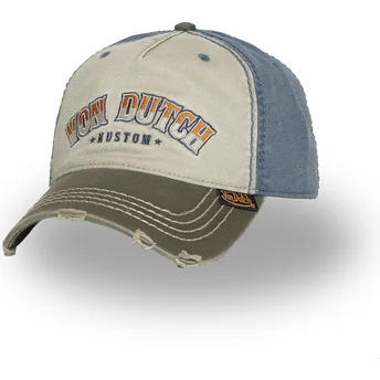 Von Dutch Curved Brim RETRO07 Multicolor Adjustable Cap