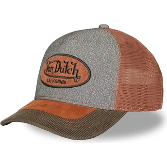 Mütsid kumer pruun snapback 01 Von Dutch