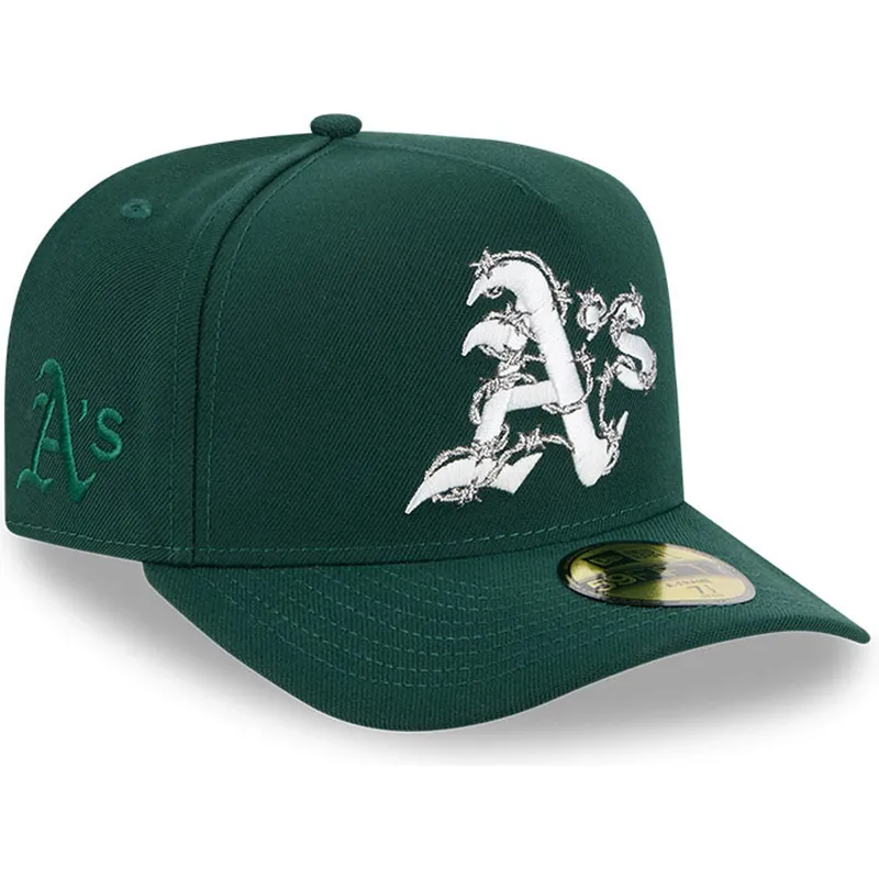 mutsid-kumer-roheline-liibuv-59fifty-a-frame-wired-oakland-athletics-mlb-new-era