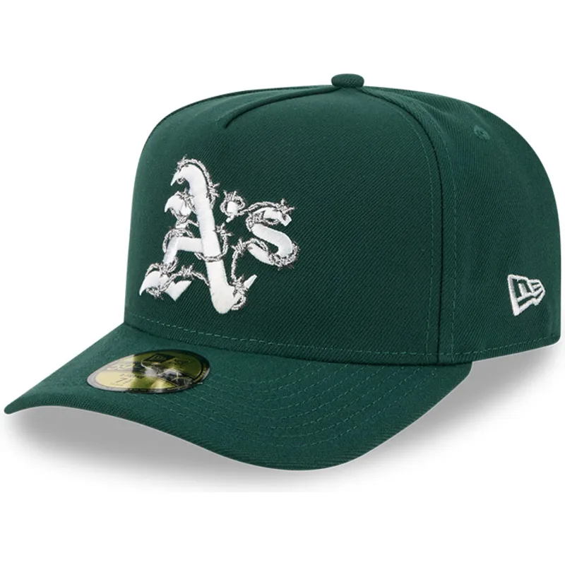 mutsid-kumer-roheline-liibuv-59fifty-a-frame-wired-oakland-athletics-mlb-new-era