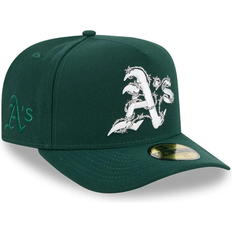 mutsid-kumer-roheline-liibuv-59fifty-a-frame-wired-oakland-athletics-mlb-new-era